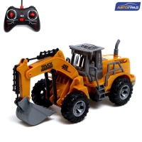 Экскаватор радиоуправляемый &laquo;Стройка&raquo;, работает от батареек