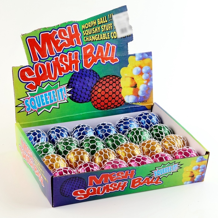 Антистресс игрушка - мялка «Блёстки», цвета МИКС Антистресс игрушка - мялка «Блёстки», цвета МИКС