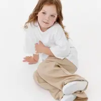 Футболка детская оверсайз Teezer, белая, 14 лет