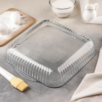 Набор квадратных форм из жаропрочного стекла для запекания Borcam, 2 предмета: 2 л, 3,5 л Набор квадратных форм из жаропрочного стекла для запекания Borcam, 2 предмета: 2 л, 3,5 л