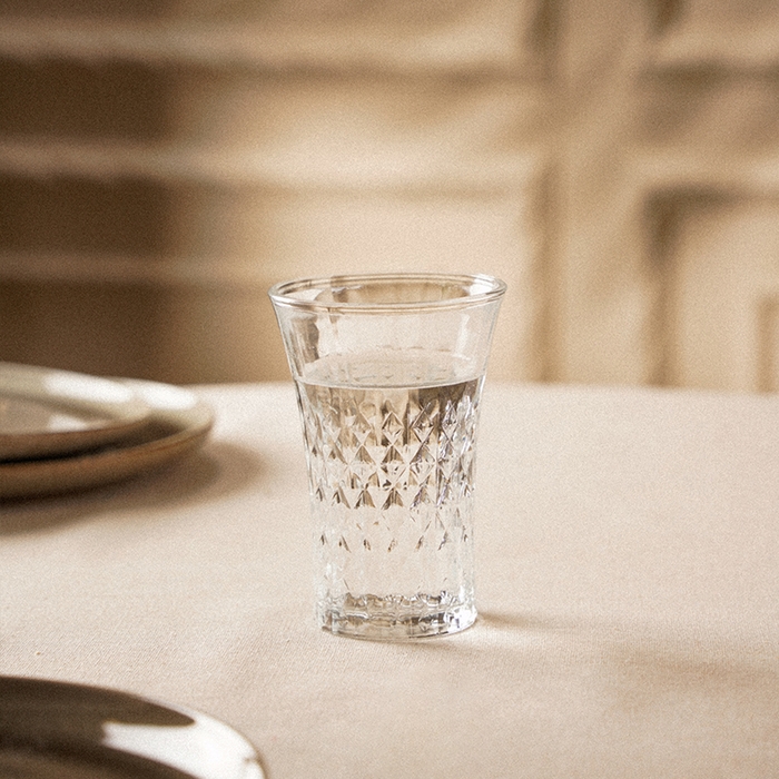 Набор стаканов стеклянный SL Home &laquo;Винтаж&raquo;, 260 мл, 7,6&times;12,8 см, цвет прозрачный