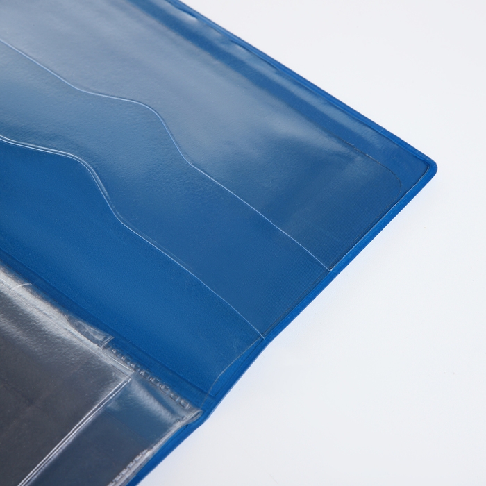 Обложка для автодокументов, цвет синий Обложка для автодокументов, цвет синий