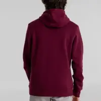 Толстовка с капюшоном унисекс King, бордовая, размер XS