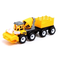 Машина инерционная &laquo;Строитель&raquo;, с прицепом