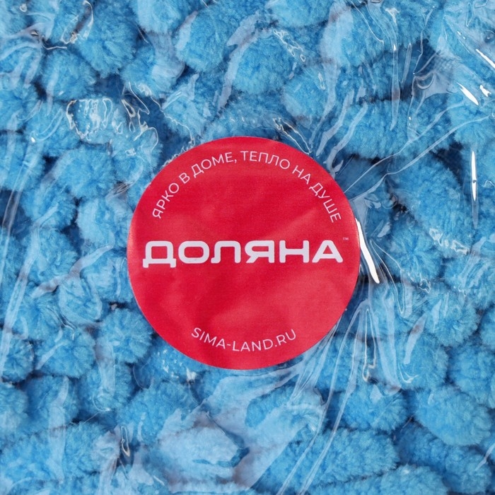 Насадка для окномойки арт 3092740 Доляна, микрофибра букля, 14&times;17 см, цвет синий