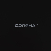 Тарелка керамическая обеденная Доляна &laquo;Ваниль&raquo;, d=27 см, цвет чёрный