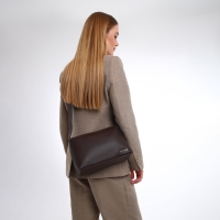 Сумка женская через плечо TEXTURA, средний размер, цвет коричневый Сумка женская через плечо TEXTURA, средний размер, цвет коричневый