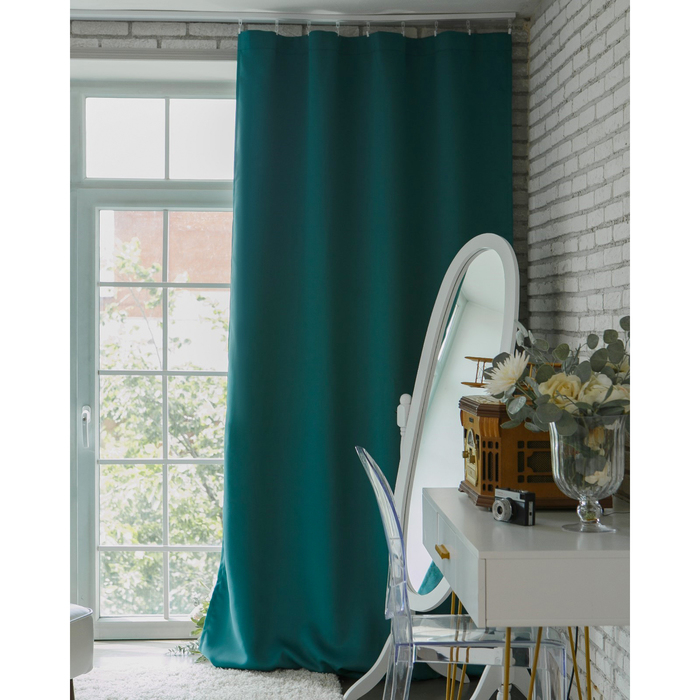 Штора портьерная &laquo;Этель&raquo; 130&times;300 см