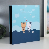 Фотоальбом на 1000 фото 10х15 см "Котики и облака" кожзам 36х34х7 см Фотоальбом на 1000 фото 10х15 см "Котики и облака" кожзам 36х34х7 см