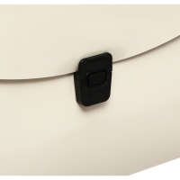 Папка-портфель А4 на замке, Calligrata TOP Deluxe, 1 отделение, пластиковая, 1000 мкм, молочная Папка-портфель А4 на замке, Calligrata TOP Deluxe, 1 отделение, пластиковая, 1000 мкм, молочная