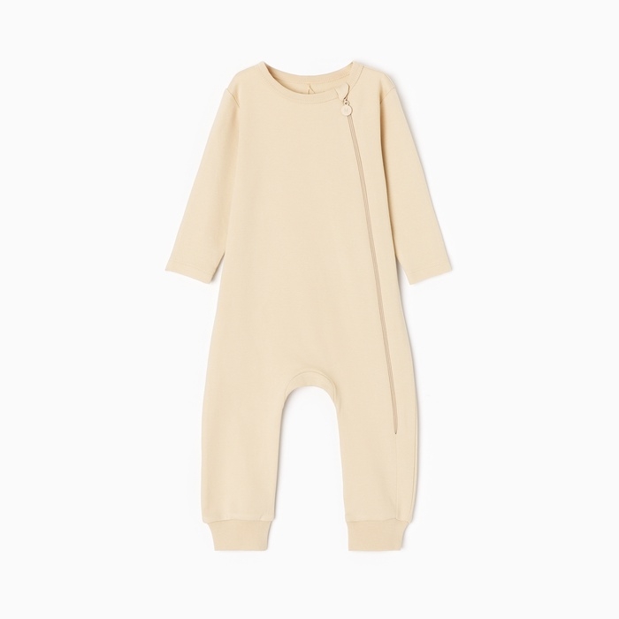 Комбинезон детский MINAKU "Nature", цвет бежевый, рост 92-98 см