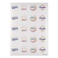 Наклейки для бизнеса и подарков «Рамадан», 40 шт, 4 х 4 см Наклейки для бизнеса и подарков «Рамадан», 40 шт, 4 х 4 см