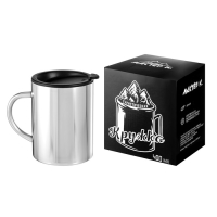 Термокружка с ручкой, 400 мл, Путь "Мастер К" Термокружка с ручкой, 400 мл, Путь "Мастер К"