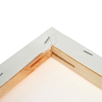 Холст на подрамнике, хлопок 100%, 1,6 х 20 х 20 см, акриловый грунт, среднезернистый, 380 г/м² Холст на подрамнике, хлопок 100%, 1,6 х 20 х 20 см, акриловый грунт, среднезернистый, 380 г/м²