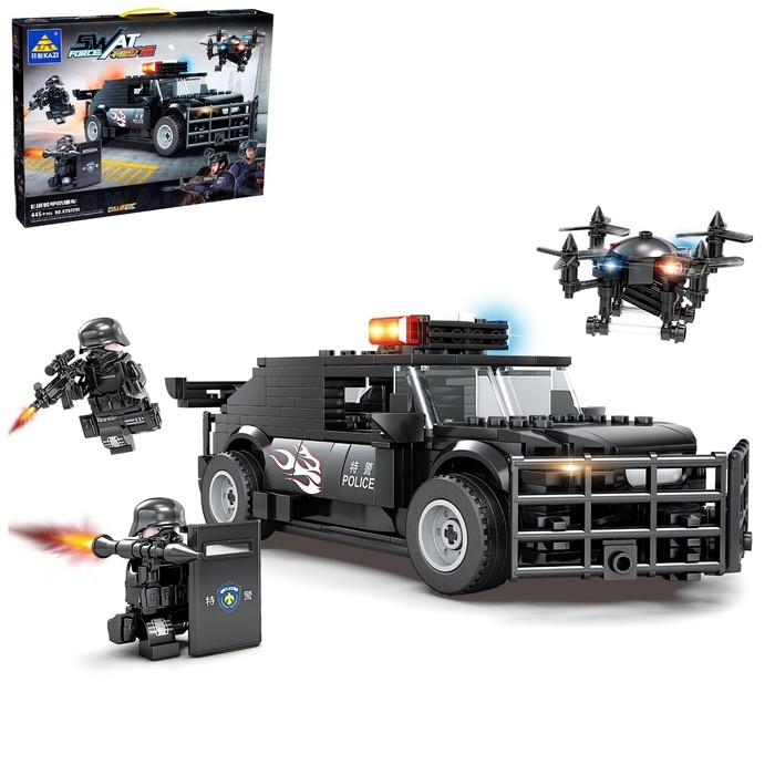 Конструктор спецназ &laquo;Штурмовая машина&raquo;, 445 деталей