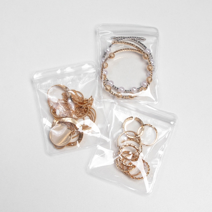 Органайзер для украшений &laquo;Книжка&raquo; 84 места , 25,5&times;21,5, цвет прозрачный