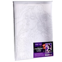 Картина по номерам на холсте с подрамником «Готическая девушка», 40 х 30 см Картина по номерам на холсте с подрамником «Готическая девушка», 40 х 30 см