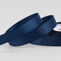 Лента репсовая, 15 мм, 23 &plusmn; 1 м, цвет тёмно-синий №38