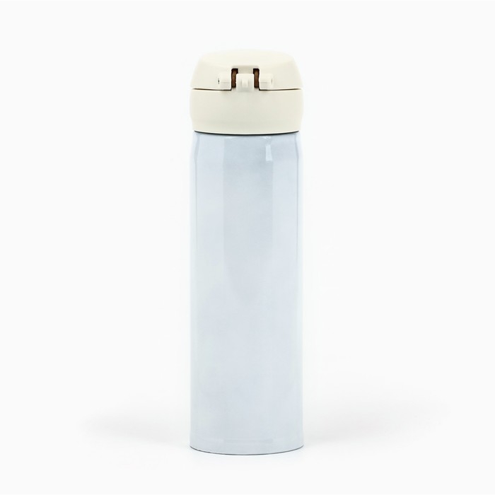 Новый год. Термос &laquo;Мишки&raquo; цвет белый, 450 мл