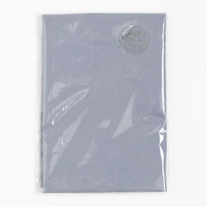 Салфетка декоративная Этель 40*40 см, цв. серый, 100% хлопок, саржа, 250гр/м2 Салфетка декоративная Этель 40*40 см, цв. серый, 100% хлопок, саржа, 250гр/м2