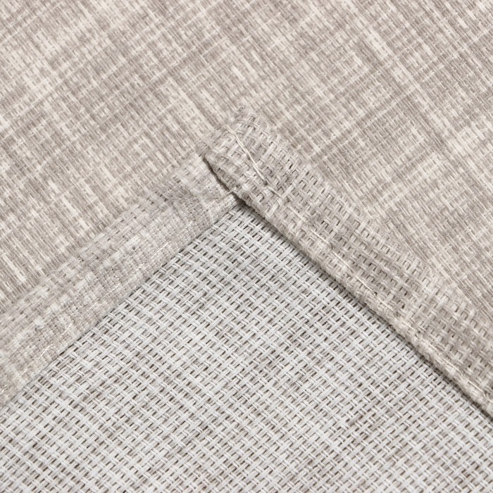 Шторы для кухни Доляна "Душевная кухня" 146х180 см - 2 шт, подхваты - 2 шт, 50% хлопок, 50% пэ