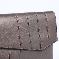 Сумка-клатч на магните, длинный ремень, цвет бронзовый Сумка-клатч на магните, длинный ремень, цвет бронзовый