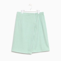 Полотенце банное Экономь и Я &laquo;Парео&raquo; 68х150 см, нежно-бирюз, 100%хл, 320 г/м2