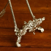 Мини мольберт "Идеал" серебро 24х10х4 см Мини мольберт "Идеал" серебро 24х10х4 см