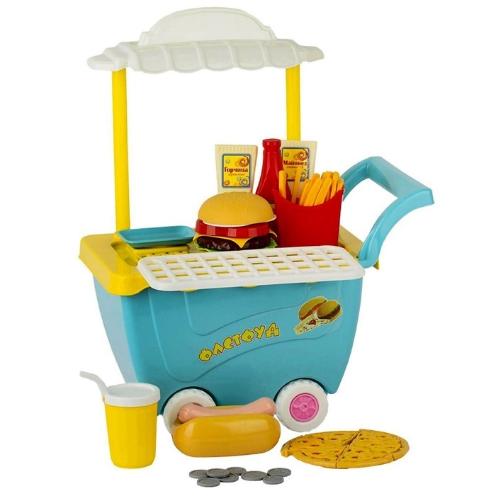 Игровой набор &laquo;Тележка с фастфудом&raquo;