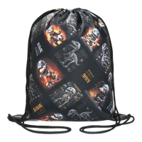 Мешок для обуви 435 х 360 мм, Stavia (плотность 600D с водоотталкивающей ПУ-пропиткой) "Динозавр"