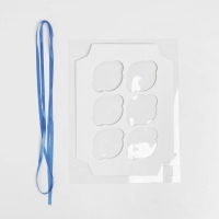 Коробка для капкейков, кондитерская упаковка с PVC крышкой, 6 ячеек &laquo;23 февраля&raquo;, 23 х 16 х 10 см