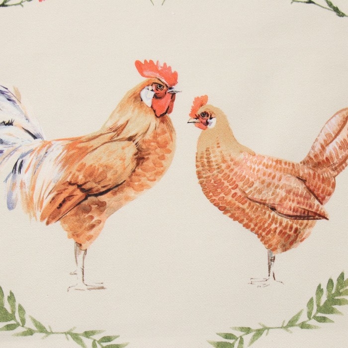 Полотенце Полотенце "Этель" Hen love 40х73см, 100% хл, саржа 190 г/м2