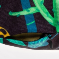 Наволочка декоративная с кисточками Этель &laquo;Леопарды&raquo;, 43х43 см