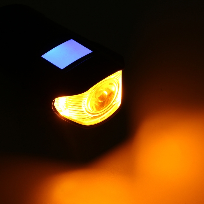 Фонарь велосипедный передний аккумуляторный, водонепроницаемый, 4 режима, сигнал, спидометр Фонарь велосипедный передний аккумуляторный, водонепроницаемый, 4 режима, сигнал, спидометр