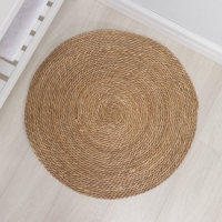 Коврик плетёный Доляна &laquo;Жгут&raquo;, d=70 см