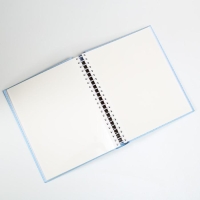 Фотоальбом магнитный 20 листов "Для малыша" в горошек