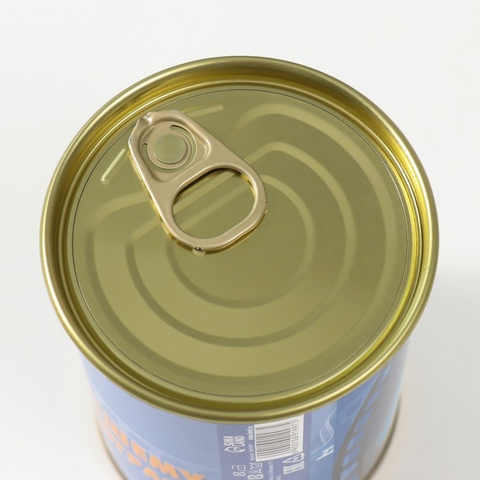 Носки в банке "Лучшему фотографу" (внутри носки мужские, цвет чёрный)