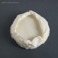 Насадка для полировки TORSO, искусственный мех с ободом на завязке, 125 мм Насадка для полировки TORSO, искусственный мех с ободом на завязке, 125 мм