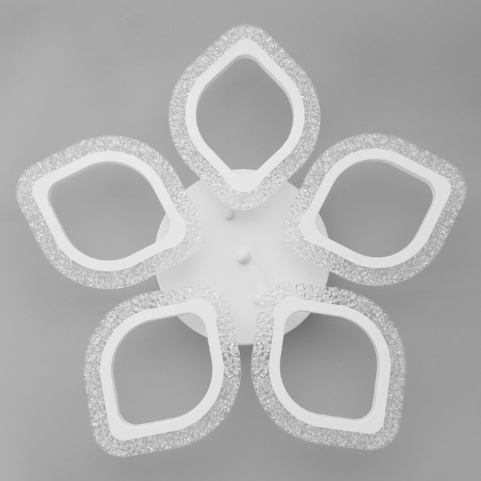 Люстра ГАЛЛОП светодиодная Баббл 70Вт LED 2700-4200К белый 53,5х53,5х9,5см