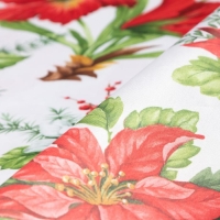 Скатерть Доляна &laquo;Украшение к празднику&raquo; 145*300 +/- 2 см, 100% п/э