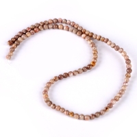 Бусины из натурального камня «Песочный агат» набор 90 шт., размер 1 шт. — 4 мм Бусины из натурального камня «Песочный агат» набор 90 шт., размер 1 шт. — 4 мм