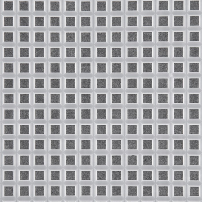 Канва-основа для вышивания сумки, пластиковая, 33,5 × 35,5 см, 2 × 2 мм, цвет белый Канва-основа для вышивания сумки, пластиковая, 33,5 × 35,5 см, 2 × 2 мм, цвет белый