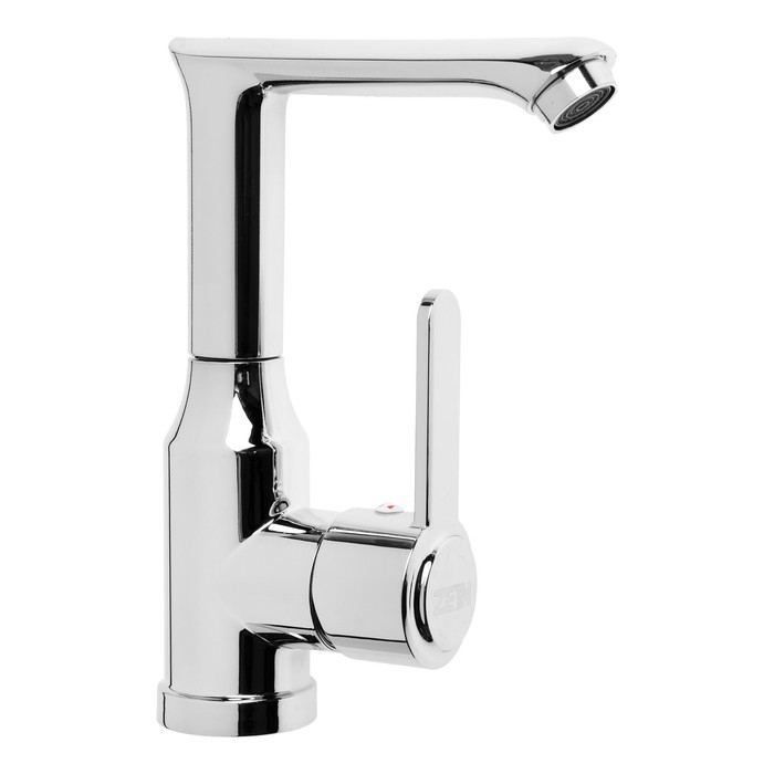 Смеситель для раковины ZEIN Z3698, поворотный излив высотой 18 см, ABS-пластик, хром Смеситель для раковины ZEIN Z3698, поворотный излив высотой 18 см, ABS-пластик, хром