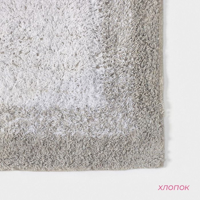 Коврик для дома Доляна &laquo;Акварель&raquo;, 40&times;60 см, цвет бежевый