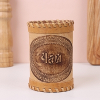 Туес &laquo;Чай&raquo;, с тиснением, 8,5&times;8,5&times;12 см, береста