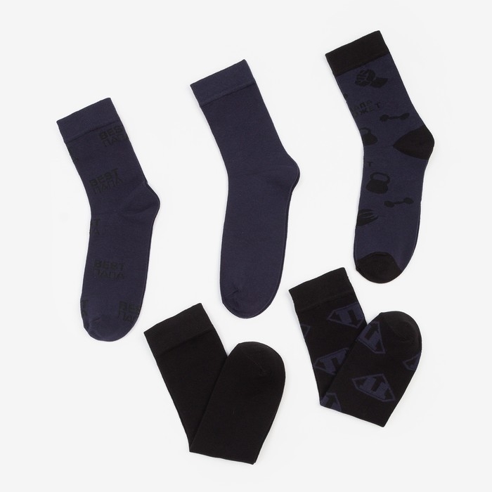 Набор мужских носков KAFTAN Набор мужских носков KAFTAN "Супергерой" 5 пар, р. 41-44 (27-29 см)