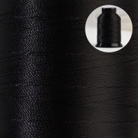 Нитки обувные, 70Л, 300 м, цвет чёрный, цена за 1 штуку Нитки обувные, 70Л, 300 м, цвет чёрный, цена за 1 штуку