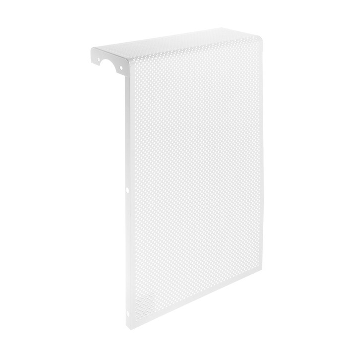 Экран на чугунный радиатор ERA, 390х610х143 мм, 4 секции, металлический, перфорированный Экран на чугунный радиатор ERA, 390х610х143 мм, 4 секции, металлический, перфорированный