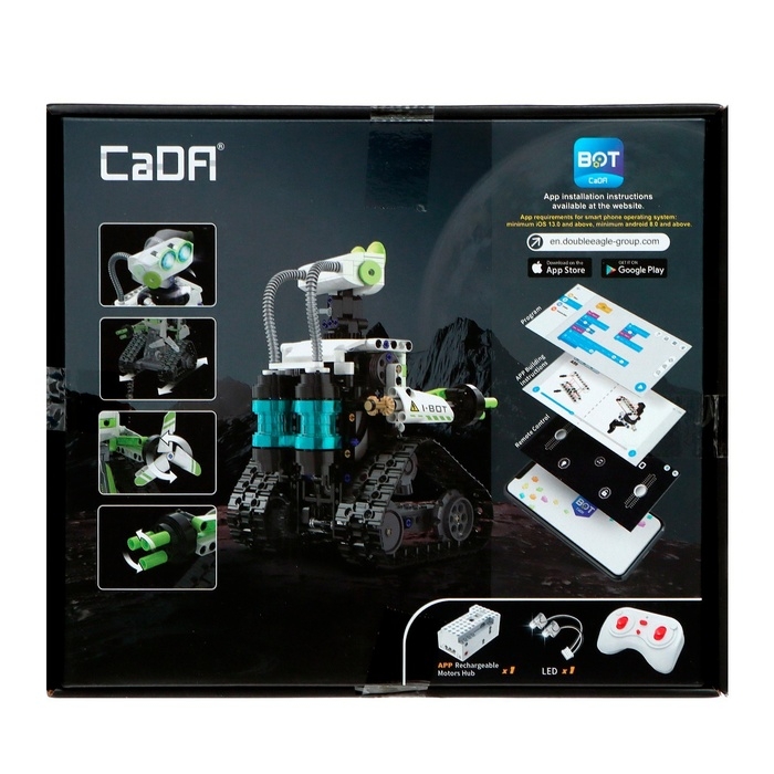 Конструктор радиоуправляемый &laquo;Робот&raquo;, 434 детали