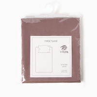 Простыня Этель Twilight Mauve 200*215, 100% хлопок, мако-сатин, 114г/м2